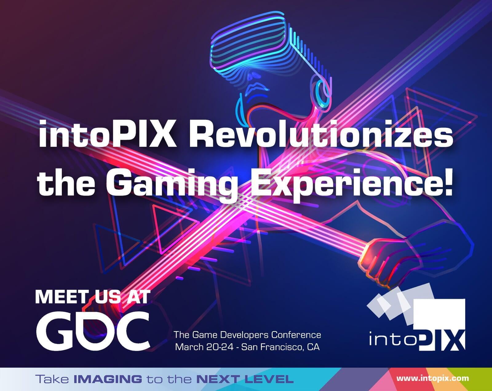 intoPIX 徹底改變 GDC 2023 的遊戲體驗：超越現實的圖像品質！